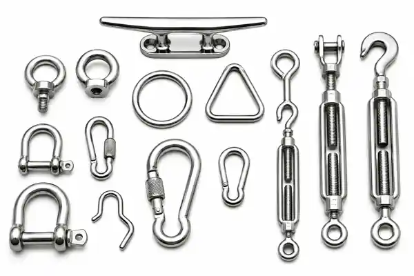 edelstahl-beschlaege-schaekel-karabiner-ringe