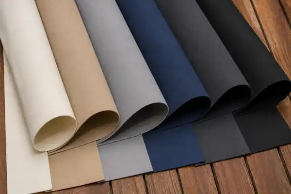 Persenningstoff Farbmuster Acrylgewebe Bootsverdeckstoff als Meterware