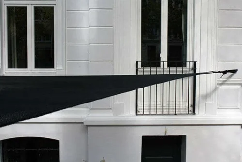 Balkonumrandung als Sichschutz Maßanfertigung 