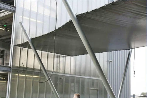 Balkonbespannung als Sichschutz Maßanfertigung 