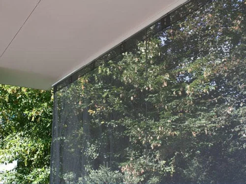 Balkonbespannung als Sichschutz Maßanfertigung 