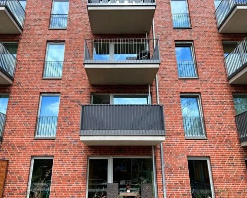 Balkonbespannung als Sichschutz Maßanfertigung 