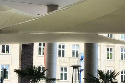 sonnensegel für restaurant & cafe