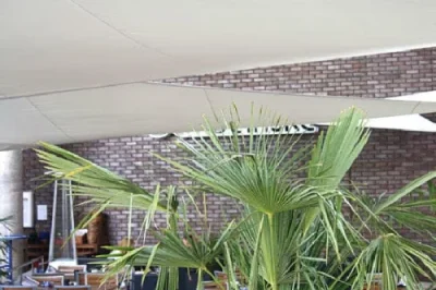 sonnensegel für restaurant