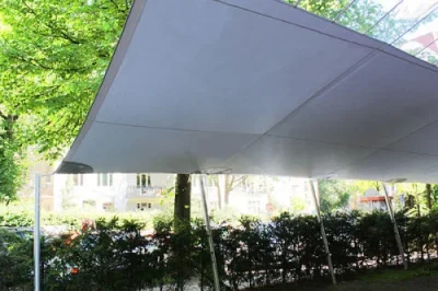 sonnensegel für restaurant & cafe