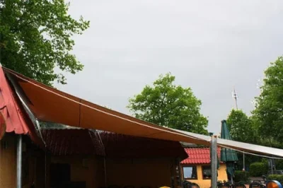 sonnensegel für restaurant & cafe