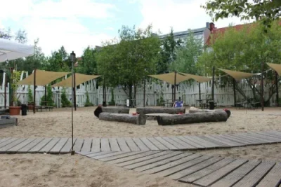 sonnensegel für restaurant & cafe