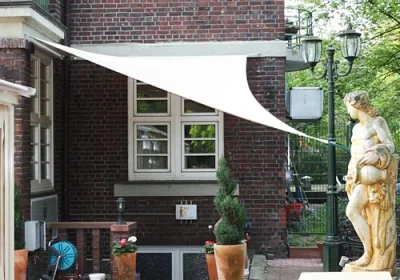 sonnensegel für restaurant & cafe