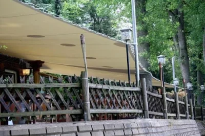 sonnensegel für restaurant & cafe
