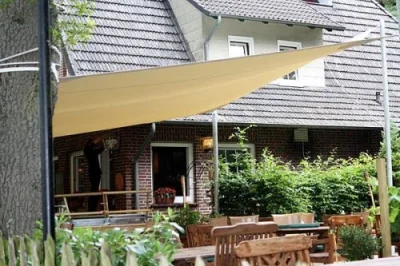 sonnensegel für restaurant & cafe
