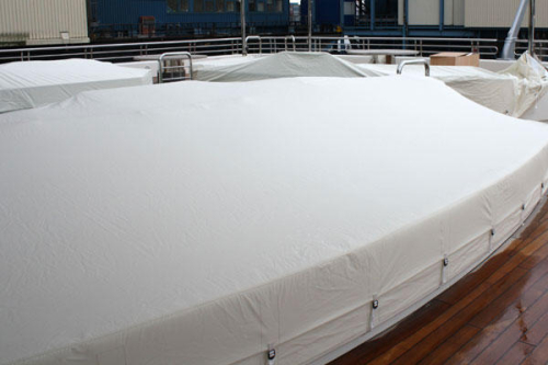 yacht cover megayacht